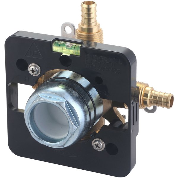 Olympia Single Handle Tub/Shower Pressure Balancing Valve in Rough Brass V-2415B